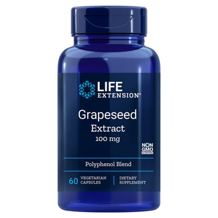 Life Extension Grapeseed Extract Doplněk stravy pro kardiovaskulární zdraví