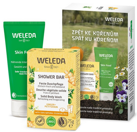 Weleda Back To The Roots Set universal skin care gift set