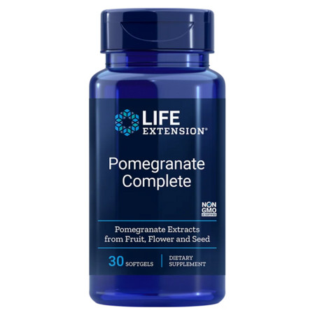 Life Extension Pomegranate Complete Doplněk stravy pro celkové zdraví