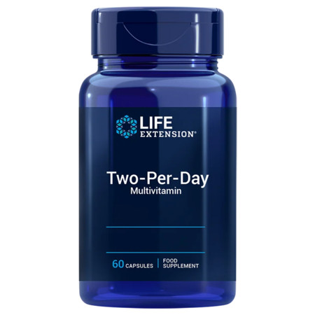 Life Extension Two-Per-Day Dietary supplement containing vitamins and minerals