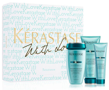 Kérastase Resistance Fondant Gift Set christmas package for weakened hair