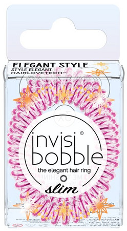 Invisibobble Time to Shine Slim thin spiral hair band