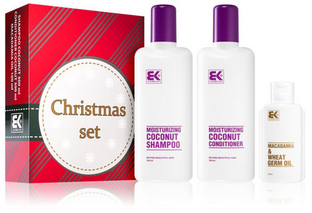 Brazil Keratin Christmas Coconut Set christmas package for damaged hair