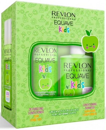 Revlon Professional Equave Kids Green Apple Set darčeková sada detskej vlasovej starostlivosti