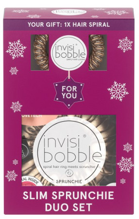 Invisibobble Slim Sprunchie Duo Set set of hair accessories