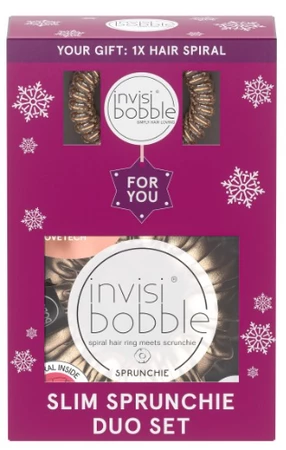 Invisibobble Slim Sprunchie Duo Set sada vlasových doplňků