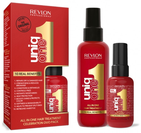 Revlon Professional Uniq One Hair Treatment Celebration Duo Pack hair regeneration kit