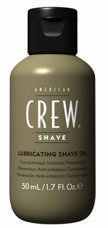 American Crew Lubricating Shave Oil změkčující olej na vousy