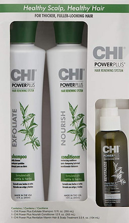 CHI Power Plus Starter Kit revitalizačný balíček na posilnenie vlasov