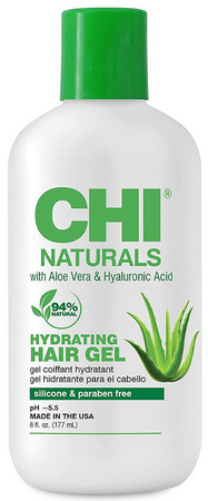 CHI Naturals Hydrating Hair Gel flexibilný stylingový gél