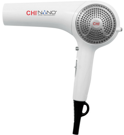 CHI Nano Hair Dryer cleaning hair dryer with nano blue light