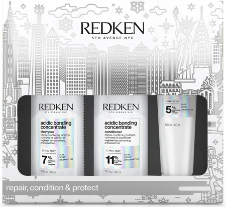 Redken Acidic Bonding Concentrate Gift Set gift set to strengthen hair bonds