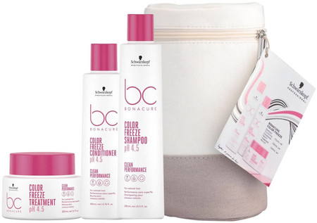 Schwarzkopf Professional Bonacure Color Freeze Gift Set gift package for colored hair