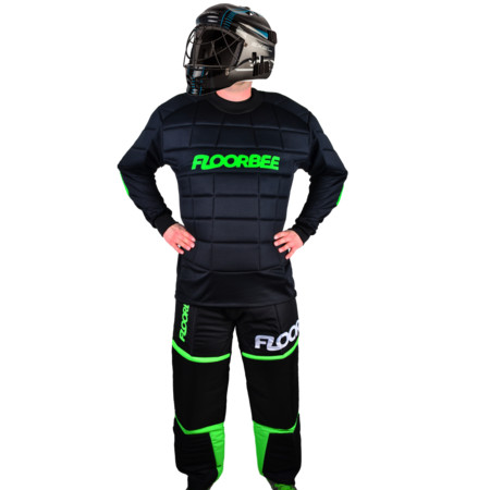 FLOORBEE Goalie Armor set with HELMET Goalkeeper set with helmet