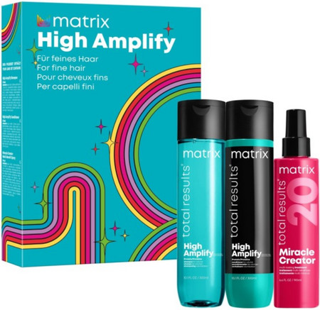 Matrix Total Results High Amplify Gift Set set for fine hair
