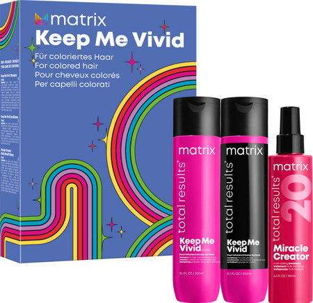 Matrix Total Results Keep Me Vivid Gift Set set for colored hair