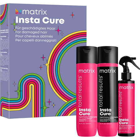 Matrix Total Results Insta Cure Gift Set set for demage hair