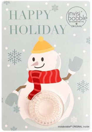 Invisibobble Card Snowman špirálová gumička do vlasov