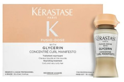 Kérastase Fusio Dose Glycerin Concentré Curl Manifesto concentrate with glycerin for curly hair
