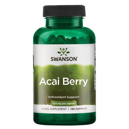 Swanson Acai Berry Nahrungsergänzungsmittel mit Antioxidantien