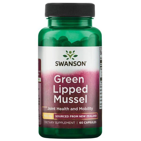 Swanson Green Lipped Mussel Doplněk stravy pro podporu kloubů