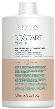 Professional Curls conditioner Revlon Conditioner Nourishing curly hair RE/START for