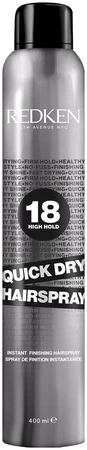 Redken Quick Dry Hairspray instant strong hold finishing hairspray