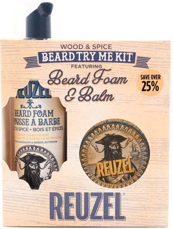 Reuzel Wood & Spice Beard Try Me Kit