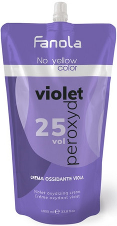 Fanola No Yellow Color Violet Oxydizing Cream krémový oxidační vyvíječ