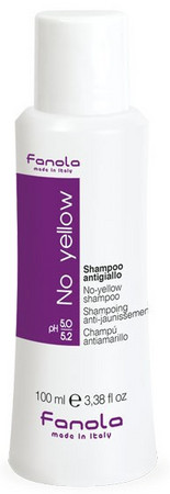 Fanola No Yellow Color Shampoo shampoo for neutralizing yellow tones