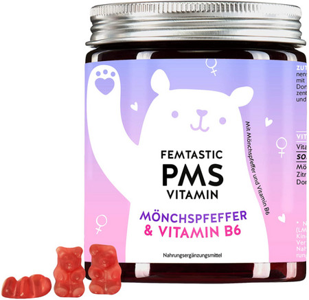 Bears with Benefits Femtastic PMS Vitamins doplnok stravy pre reguláciu hormonálnej aktivity