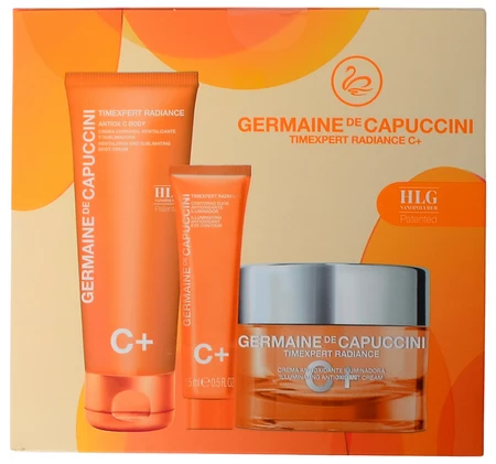 Germaine de Capuccini Timexpert Radiance C+ Crema PR22 Set dárkový set antioxidační péče pro normální a suchou pleť