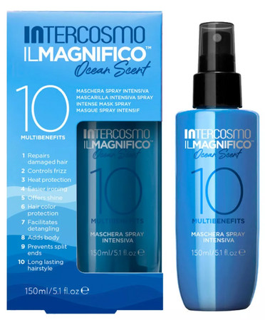 Intercosmo Ilmagnifico Ocean Scent intensive hair mask in a spray with a sea scent