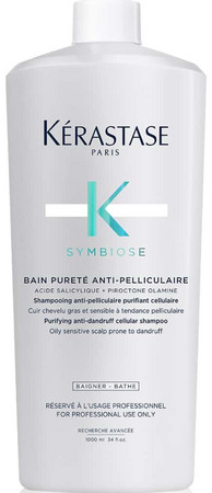 Kérastase Symbiose Bain Pureté Anti-Pelliculaire šampón pre mastnú pokožku s lupinami