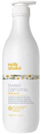 Milk_Shake Sweet Camomile Shampoo Aufhellendes Shampoo für blondes Haar