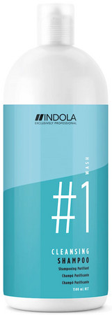 Indola Cleansing Shampoo cleansing shampoo to remove impurities from the scalp