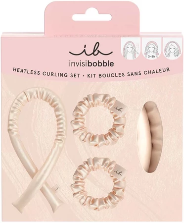 Invisibobble Handle With Curl Heatless Curling Set set for curls without heat styling