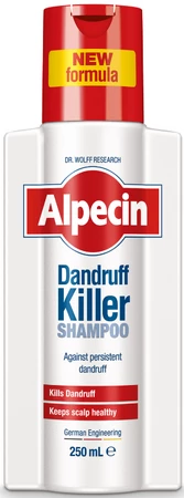 Alpecin Dandruff Killer Shampoo účinný obranný systém proti lupům