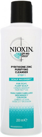 Nioxin Scalp Recovery Pyrithione Zinc Purifying Cleanser anti-dandruff shampoo