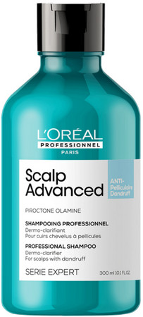 L'Oréal Professionnel Série Expert Scalp Advanced Anti-Dandruff Dermo Clarifier Shampoo šampón proti mastným aj suchým lupinám