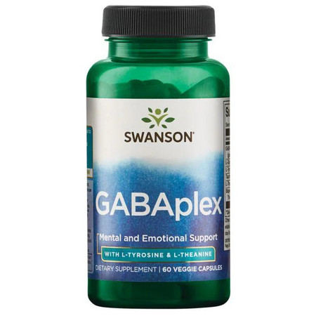 Swanson GABAplex Doplnok stravy pre podporu duševnej rovnováhy