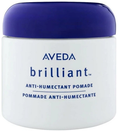 Aveda Brilliant Anti-Humectant Pomade silk pomade for hair against frizz