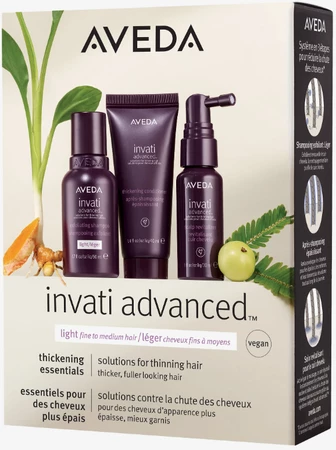 Aveda Invati Advanced Light Discovery Set cestovní sada pro silnější a pevnější vlasy