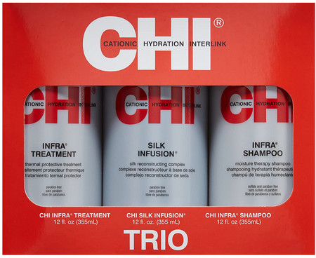 CHI Infra Trio Kit gift set for damaged and dry hair