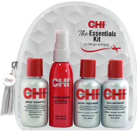 CHI Infra Essentials Kit travel set for all hair types