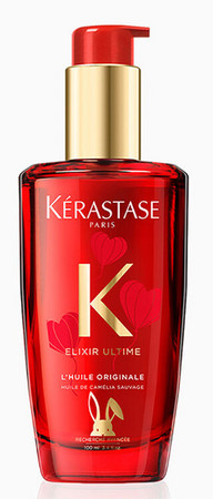 Kérastase Limited Edition Rabbit Rouge Hair Oil Luxuriöses Haaröl für alle Haartypen