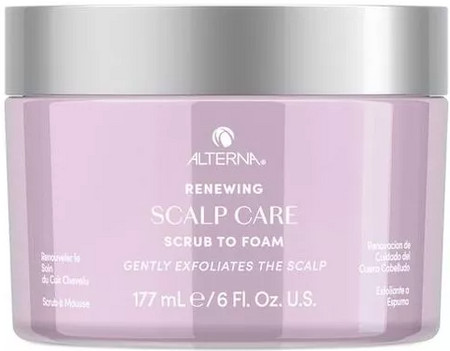 Alterna Renewing Scalp Care Scrub to Foam Exfoliator & Shampoo penový peeling na pokožku hlavy
