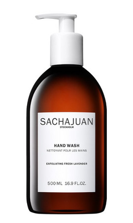 Sachajuan Hand Wash Fresh Lavender exfoliating hand soap