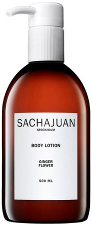 Sachajuan Body Lotion Ginger Flower body lotion with bergamot scent