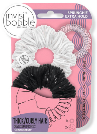 Invisibobble Sprunchie Power Set set of hair elastics for wavy and curly hair